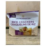 Crunchmaster Rice Crackers 2 Bags 18 Oz