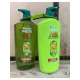 Garnier Fructis Sleek & Shine Set, 40 fl oz Each