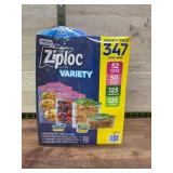 Ziploc Variety Pack 347 Total Bags