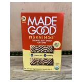 Made Good Mornings Oat Bars 24-Pack Organic