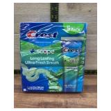 Crest Scope Ultra Fresh Breath Toothpaste 5 Pack