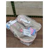 Skechers Ladiesï¿½ Taupe Flip Flops, Sizes 6 & 9