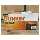 Dunkin' Decaf Medium Roast K-Cup Pods 54 ct