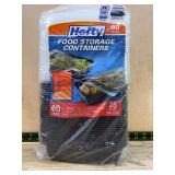 Hefty 28oz Food Storage Containers 60 Pack