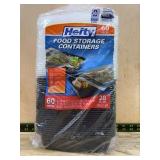 Hefty Food Storage Containers 60 Pc 28 Fl Oz