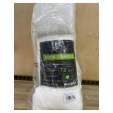 12 Pack White Hand Towels 16x30 in