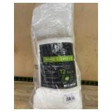 White Hand Towels 16x30in 12-Pack