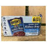 Bush's Best Dark Red Kidney Beans 6 Pack