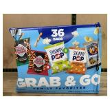 Grab & Go Snack Variety Pack, 36 Bags
