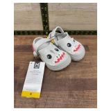 Toddler Adventure Clogs Size 8 Shark Design
