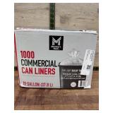 1000 Commercial 10 Gallon Can Liners