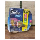 Ziploc Variety Pack 347 Total Storage Bags