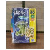Ziploc Store & Steam Variety Pack, 80 Bags