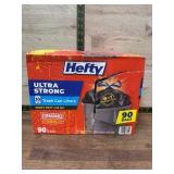 Hefty Ultra Strong 13 Gal Trash Can Liners 90 Ct