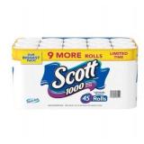 Scott 1000-Sheet Bath Tissue, 45 Rolls, Limited Ed
