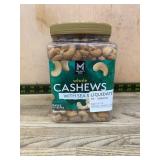 Whole Cashews With Sea Salt 33 oz Jar
