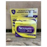 Nexium 24HR 42 Capsules 20mg 3 Pack