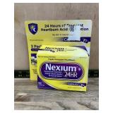 Nexium 24HR 20mg 42 Capsules 3 Pack