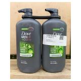 Dove Men+Care Body and Face Wash, 30oz, 2 Pack