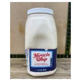 Miracle Whip Salad Dressing 1 Gallon Jar