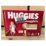 Huggies Snugglers Size 1 Diapers, 96 Count