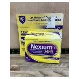 Nexium 24HR 20mg 42 Capsules New Sealed