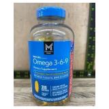 Omega 3-6-9 1600mg 300 Softgels