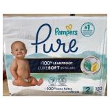Pampers Pure Diapers Size 2, 120 Count