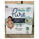Pampers Pure Diapers Size 1 132 Count