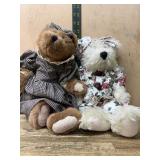 Plush Bears in Dresses