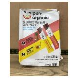 Pure Organic 28 Layered Fruit Bars Variety Pack