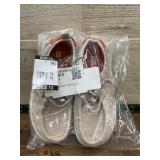 Size 13 Beige Slip-On Shoes, New In Bag