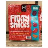 Fruit Flavored Snacks 100 Pouches Gluten Free