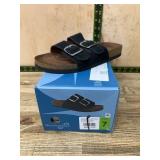 Mountain Sole Women's Black Slide Sandals 7
