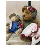 Boyds Bears Plush Pair With Outfits