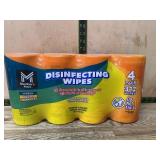 Disinfecting Wipes 4 Pack, 312 Wipes