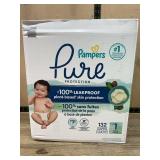 Pampers Pure Protection Diapers Size 1, 132 Ct