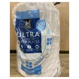 Ultra Lunch Paper Plates 300 Pack 8.5 Inch