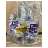 9 fl oz Clear Plastic Cups, 264 Pack