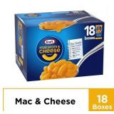 Kraft Mac & Cheese, 18 Boxes, Original Flavor