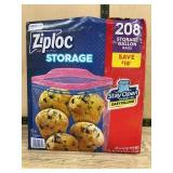 Ziploc Storage Gallon Bags 208 Count