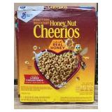 2 pack Honey Nut Cheerios Cereal Box