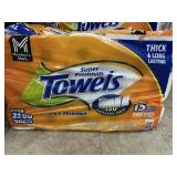 15 Mega Rolls Super Premium Paper Towels