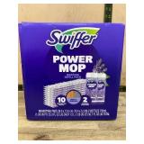 Swiffer Power Mop Refill Pack 10 Pads 2 Bottles