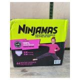Ninjamas Nighttime Underwear S/M 44 Ct