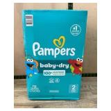 Pampers Baby-Dry Diapers Size 2 Box of 112