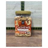 Whole Cashews Lightly Salted 21 oz Jar