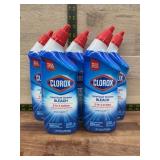 Clorox Toilet Bowl Cleaner Bleach 6 Bottles