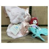 Cloud Island Baby Blanket and Mermaid Plush