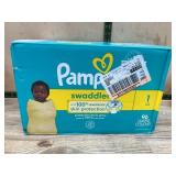 Pampers Swaddlers Diapers Size 1, 96 Count